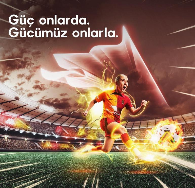 Petrol Ofisi, yeni sezonda da Galatasaray Kadın Futbol Takımı’nı destekliyor