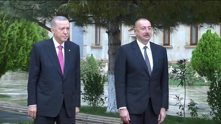 Cumhurbaşkanı Erdoğan Nahçıvan’da Aliyev ile görüştü