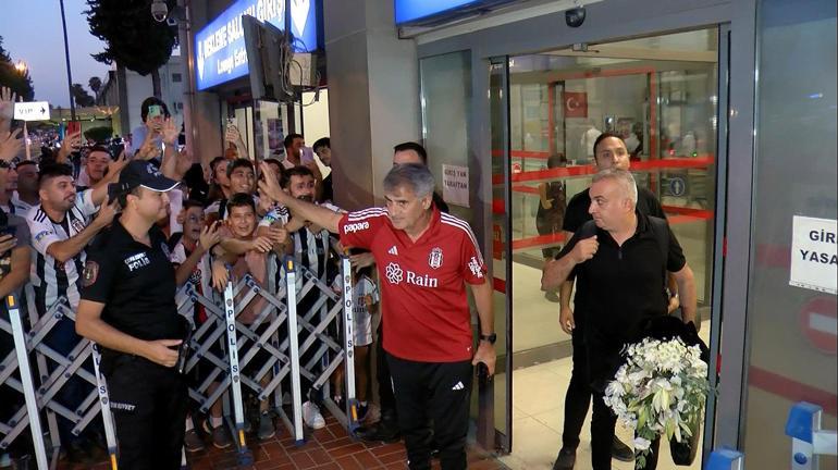 Beşiktaş kafilesi Adanaya geldi
