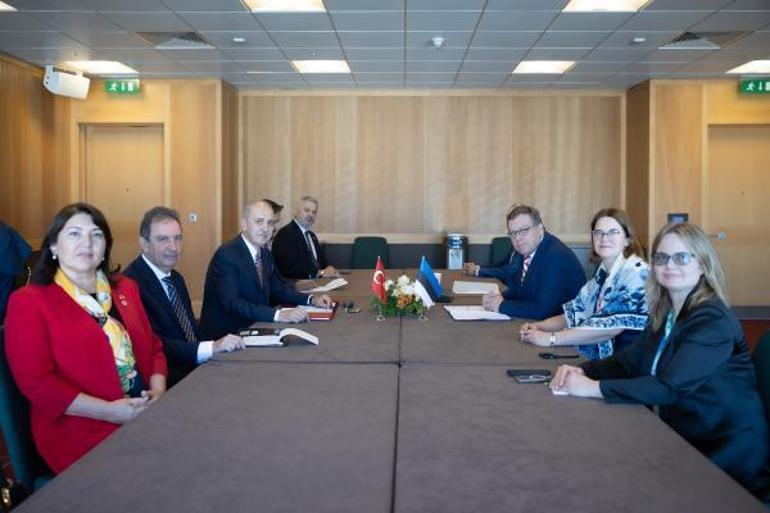 Kurtulmuş, Gürcistan ve Estonyalı mevkidaşlarıyla görüştü