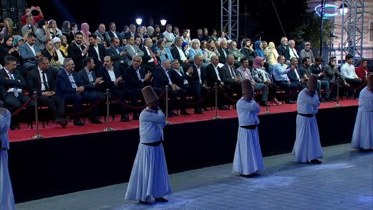 Ayasofya Meydanı’nda 750 semazen gösteri yaptı