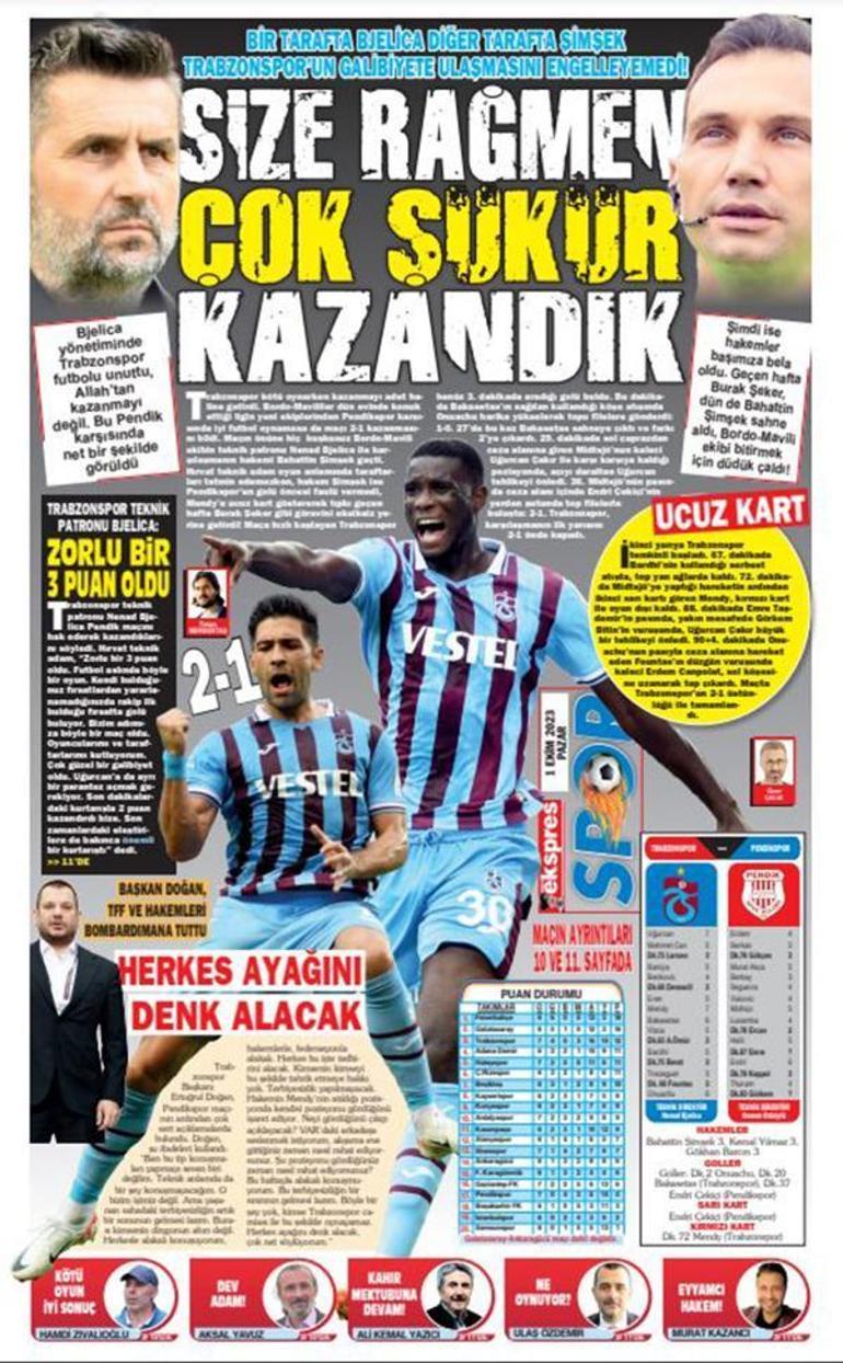 Trabzonspor sahasında bulduğu 3 puanla ‘çok şükür’ dedirtti