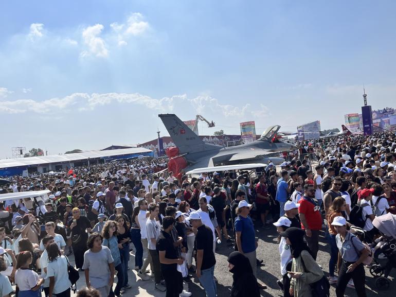 TEKNOFEST İzmirde, 1 milyon 100 bin ziyaretçi ağırlandı