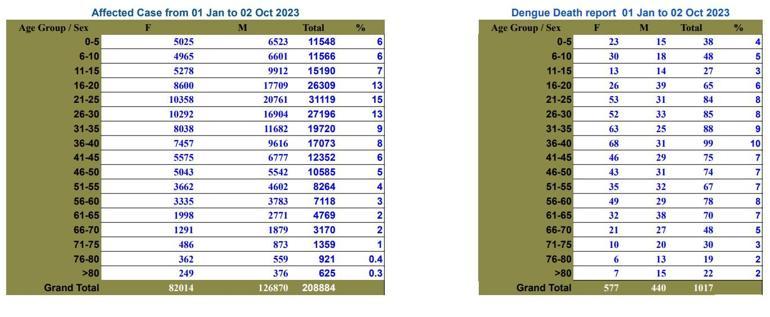 Bangladeş’te dang humması salgını bu yıl 1017 can aldı