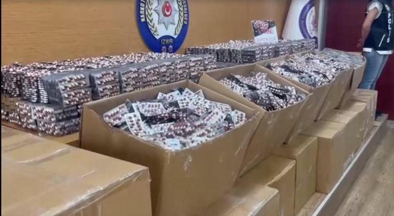 Kamyonda 401 bin 260 sentetik uyuşturucu hap ele geçirildi