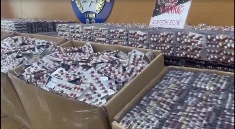 Kamyonda 401 bin 260 sentetik uyuşturucu hap ele geçirildi