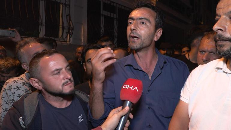 İBB çalışanlarından sendika binası önünde protesto