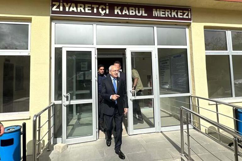 Kılıçdaroğlu Marmara Cezaevinde Gezi davası tutuklularını ziyaret etti