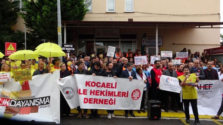 Kocaelide darp sonrası aile sağlığı merkezindeki doktorlar iş bıraktı
