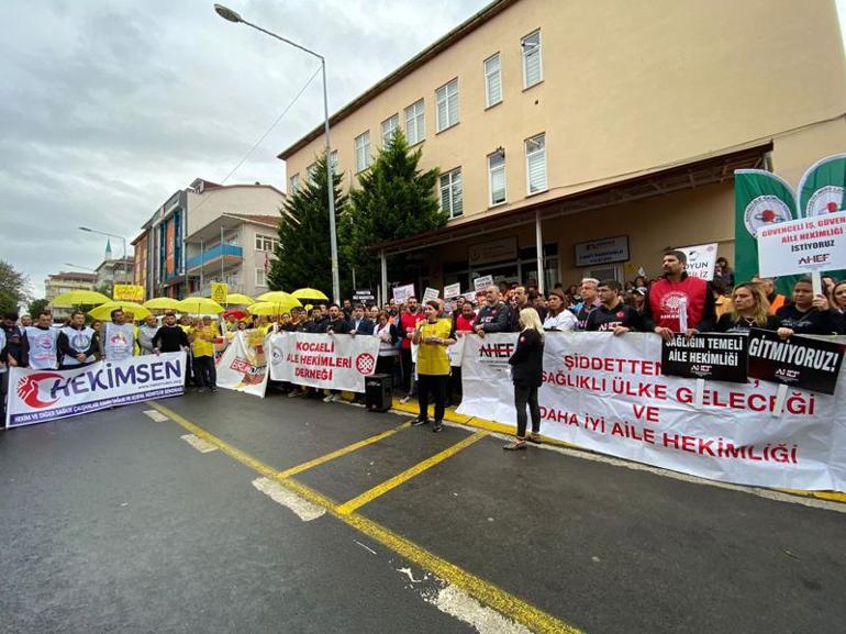 Kocaelide darp sonrası aile sağlığı merkezindeki doktorlar iş bıraktı