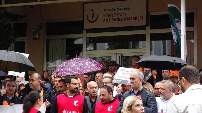 Kocaelide darp sonrası aile sağlığı merkezindeki doktorlar iş bıraktı