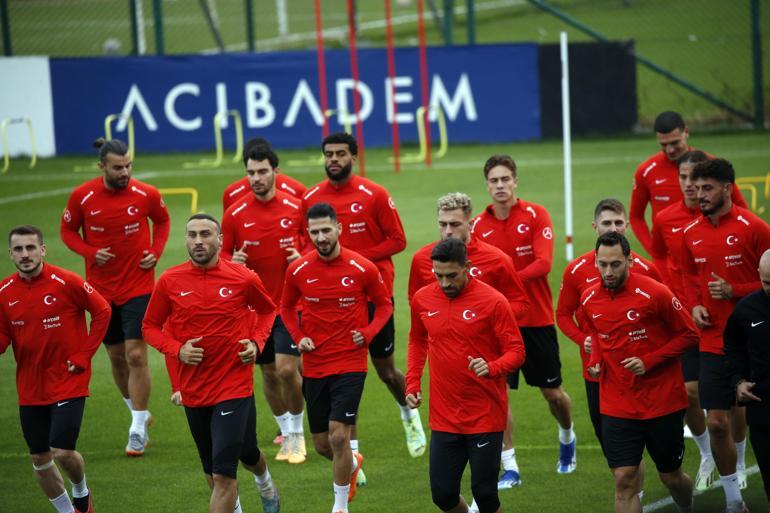 A Milli Futbol Takımı, Hırvatistan maçının hazırlıklarına başladı
