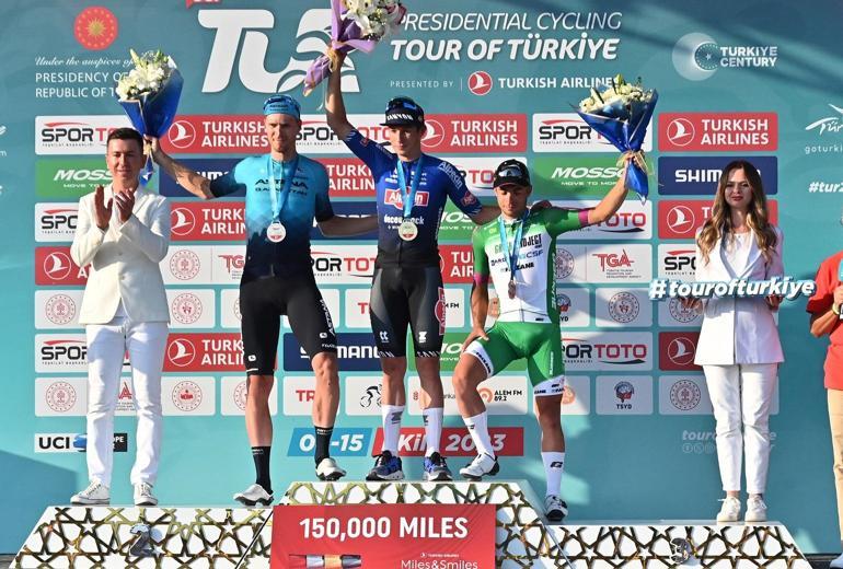 58. Cumhurbaşkanlığı Türkiye Bisiklet Turunun ikinci etabını Jasper Philipsen kazandı