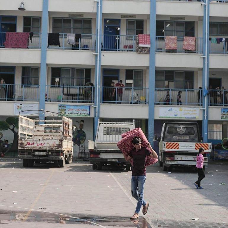 BM Ajansı: Gazzede 187 binden fazla insanın yerinden edildi