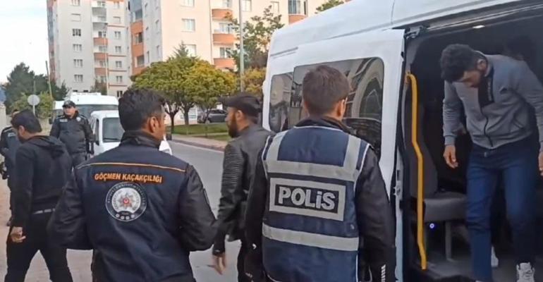 Kayseride eş zamanlı operasyonlarda 38 kişi yakalandı