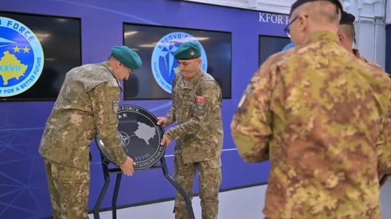 Türkiye, NATOnun Kosovadaki Barış Gücünün komutasını 1 yıllığına devraldı