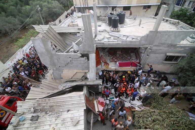 Gazze’de yerinden edilenlerin sayısı 263 bini geçti