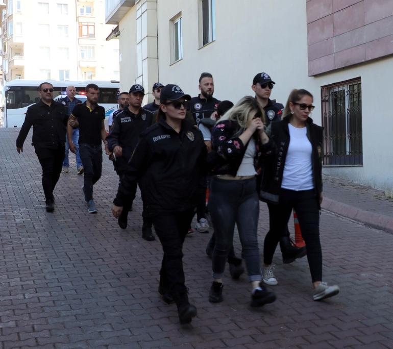 Kayseride uyuşturucu operasyonu: 7 gözaltı