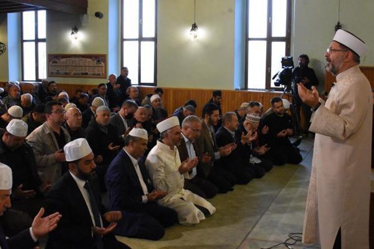 Diyanet İşleri Başkanı Erbaş: Kudüs, Filistin büyük bir zulüm altında