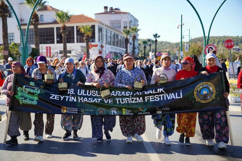18inci Uluslararası Ayvalık Zeytin Hasat ve Turizm Festivali başladı