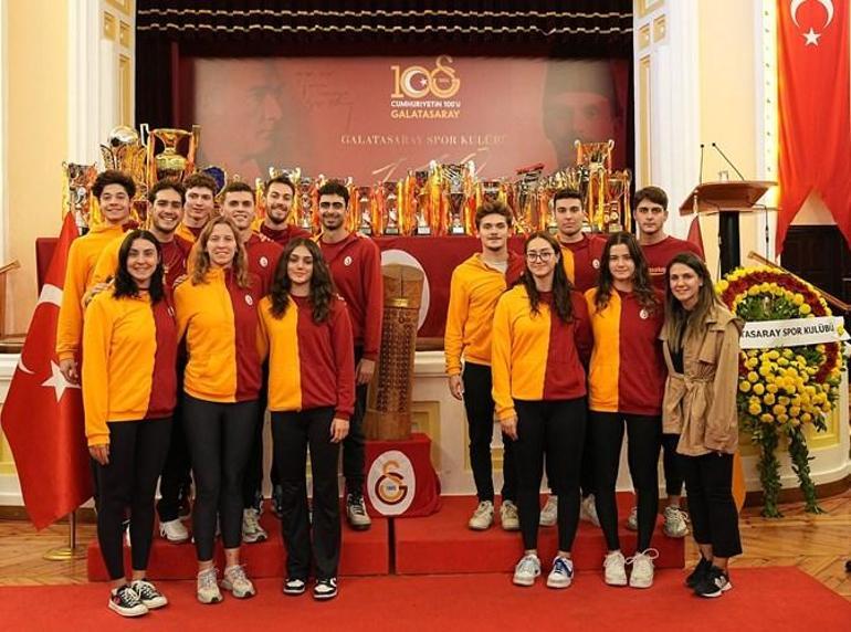Galatasarayda 118inci yıl kutlamaları gerçekleştirildi