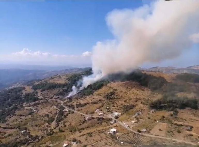 İzmirde orman yangını kontrol altına alındı