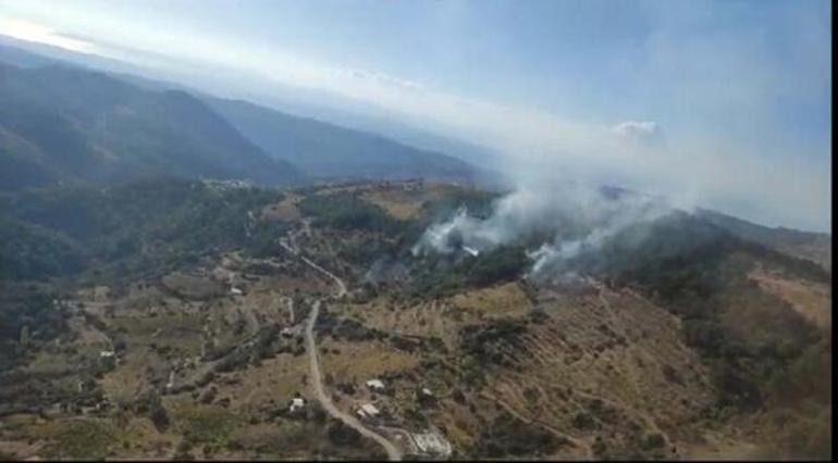İzmirde orman yangını kontrol altına alındı