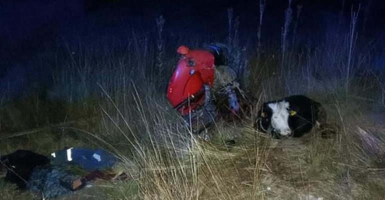 TIRın, arkadan çaptığı traktörde hayatını kaybedenler toprağa verildi