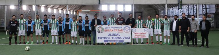 Afrinde şehit olan UMKE görevlisi Burak için futbol turnuvası