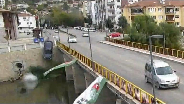 Amasya’da kazalar kamerada