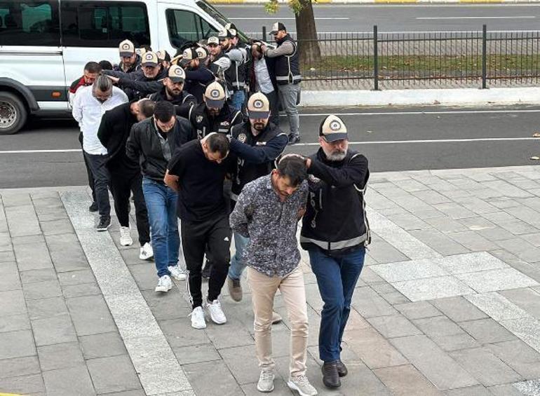 Bulutlar Çetesine operasyonda, 15 şüpheli daha adliyede