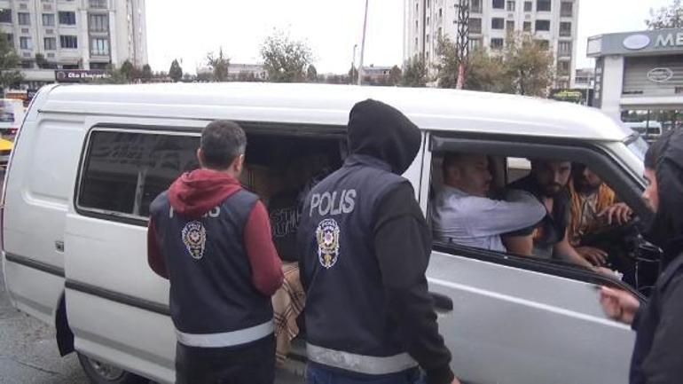 Esenyurtta denetim: 63 kaçak göçmen yakalandı