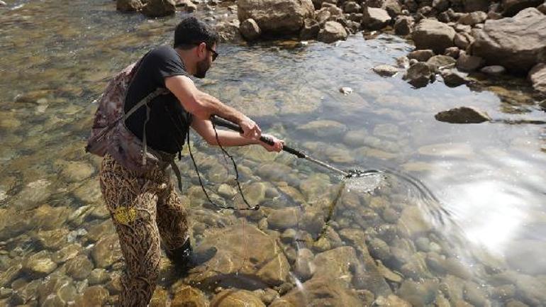 En son 11 yıl önce balıkçı tezgahında görülmüştü; leopar sazanı bulmak için Siirt’e geldiler