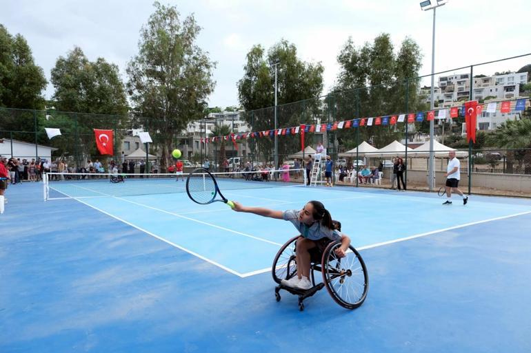 Tekerlekli Sandalye 100üncü Yıl Tenis Turnuvası, Bodrumda başladı