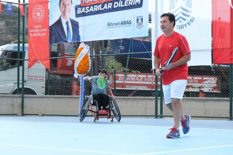 Tekerlekli Sandalye 100üncü Yıl Tenis Turnuvası, Bodrumda başladı