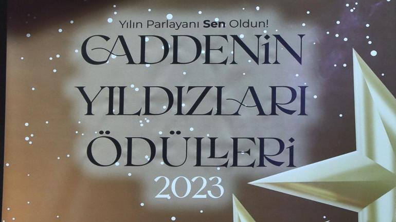 Caddenin Yıldızları Töreni’nde DHA’ya ödül