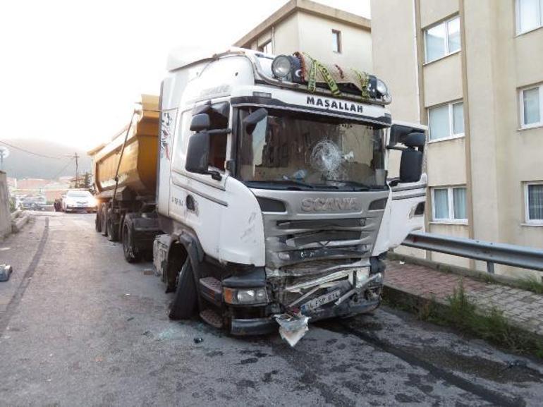 30 kilometre kaçan hafriyat kamyonu şoförü dehşet saçtı
