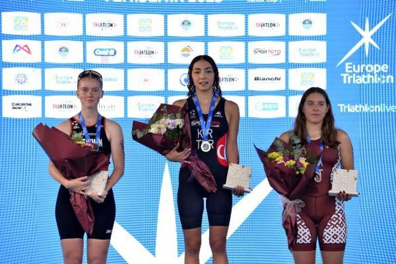 Avrupa Triatlon Kupasında ilk gün sona erdi