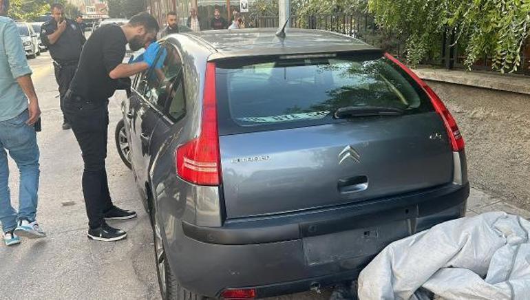 Kasklı saldırgan, galericiyi silahla ağır yaraladı