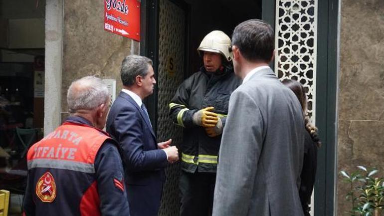 Dairede sıkışan gaz patladı: 3 yaralı