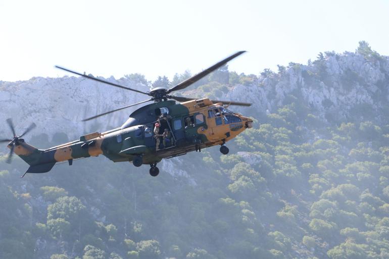 Türkiye ve KKTCden nefes kesen tatbikat