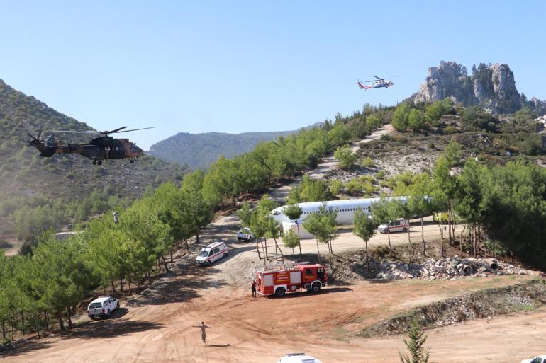 Türkiye ve KKTCden nefes kesen tatbikat