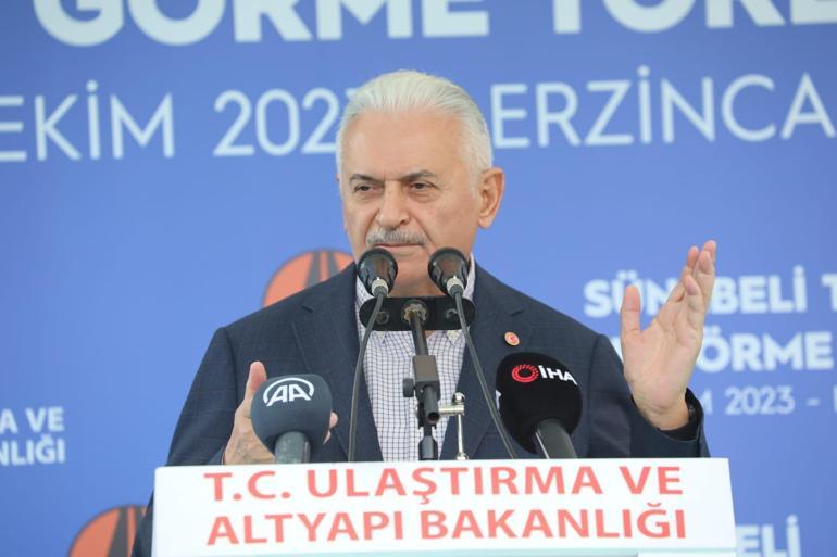 Bakan Uraloğlu, Erzincan Sünebeli Tünelinin ışık görme törenine katıldı