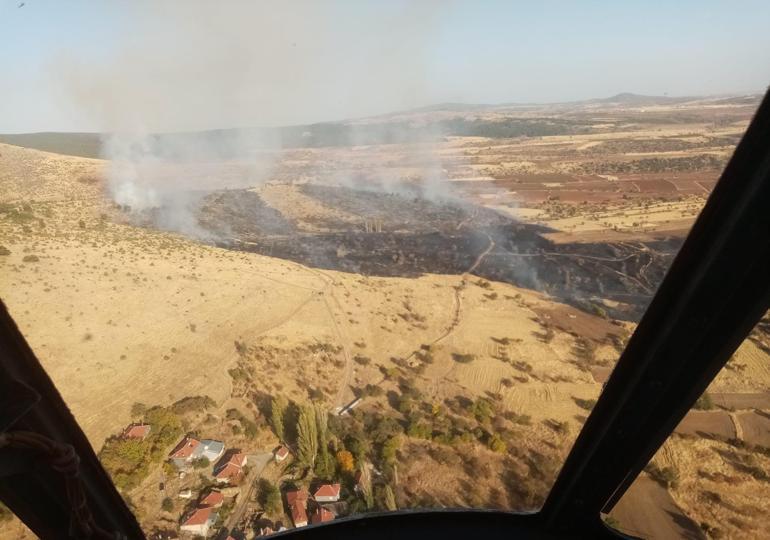 Eskişehir’de orman yangını kontrol altına alındı