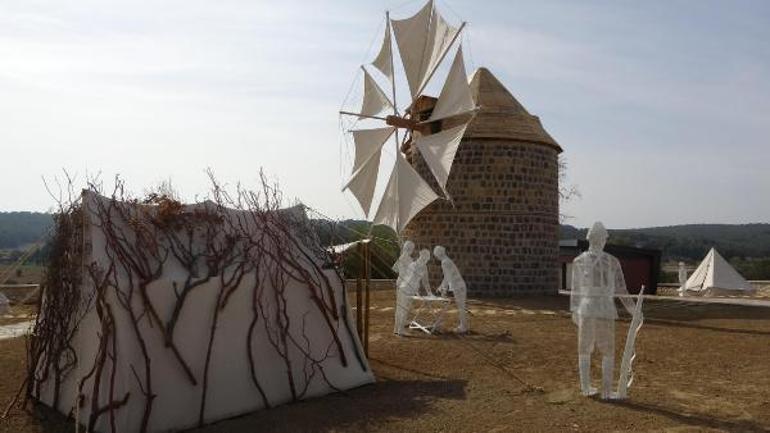 Mustafa Kemal Yolu Projesinin yapılış aşamaları sinevizyon gösterisiyle izletildi