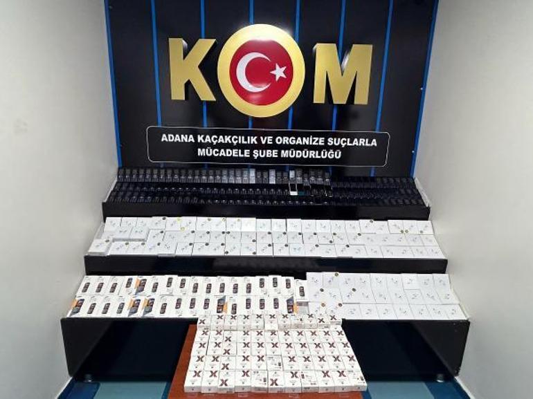 Adanada kaçakçılık operasyonu: 14 gözaltı