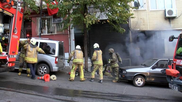 Şişlide yangında dumandan etkilenen kedi kalp masajıyla kurtarıldı