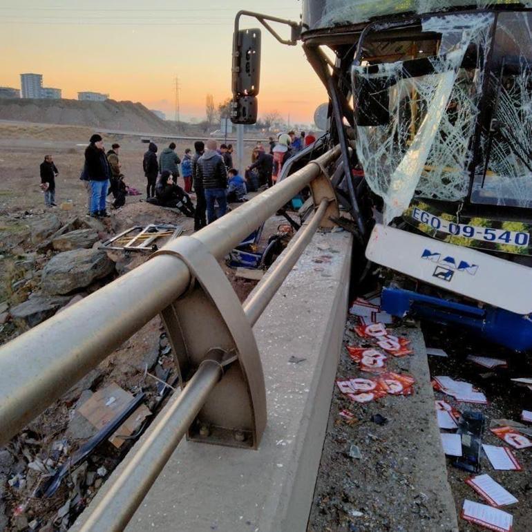 1 kişinin öldüğü, 34 kişinin yaralandığı otobüs kazasında şoföre 22,5 yıl hapis talebi