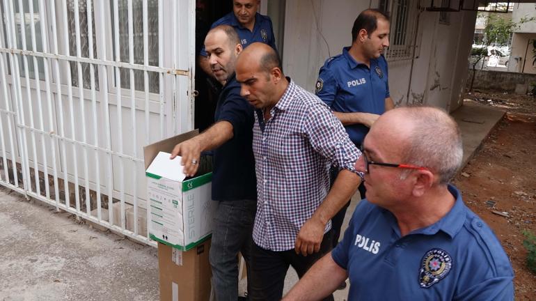 Evini tahliye için gelen icra memurlarını görünce benzinle kendini yakmaya kalkıştı