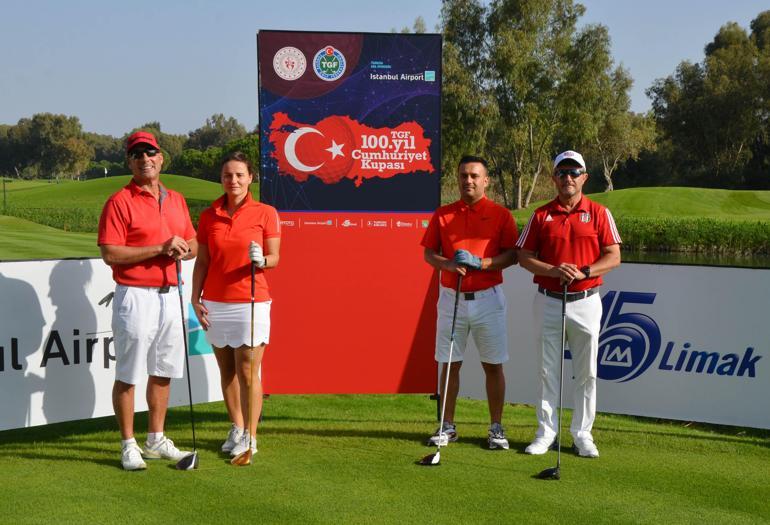 TGF 100. Yıl Cumhuriyet Kupası Golf Turnuvası Antalyada başladı